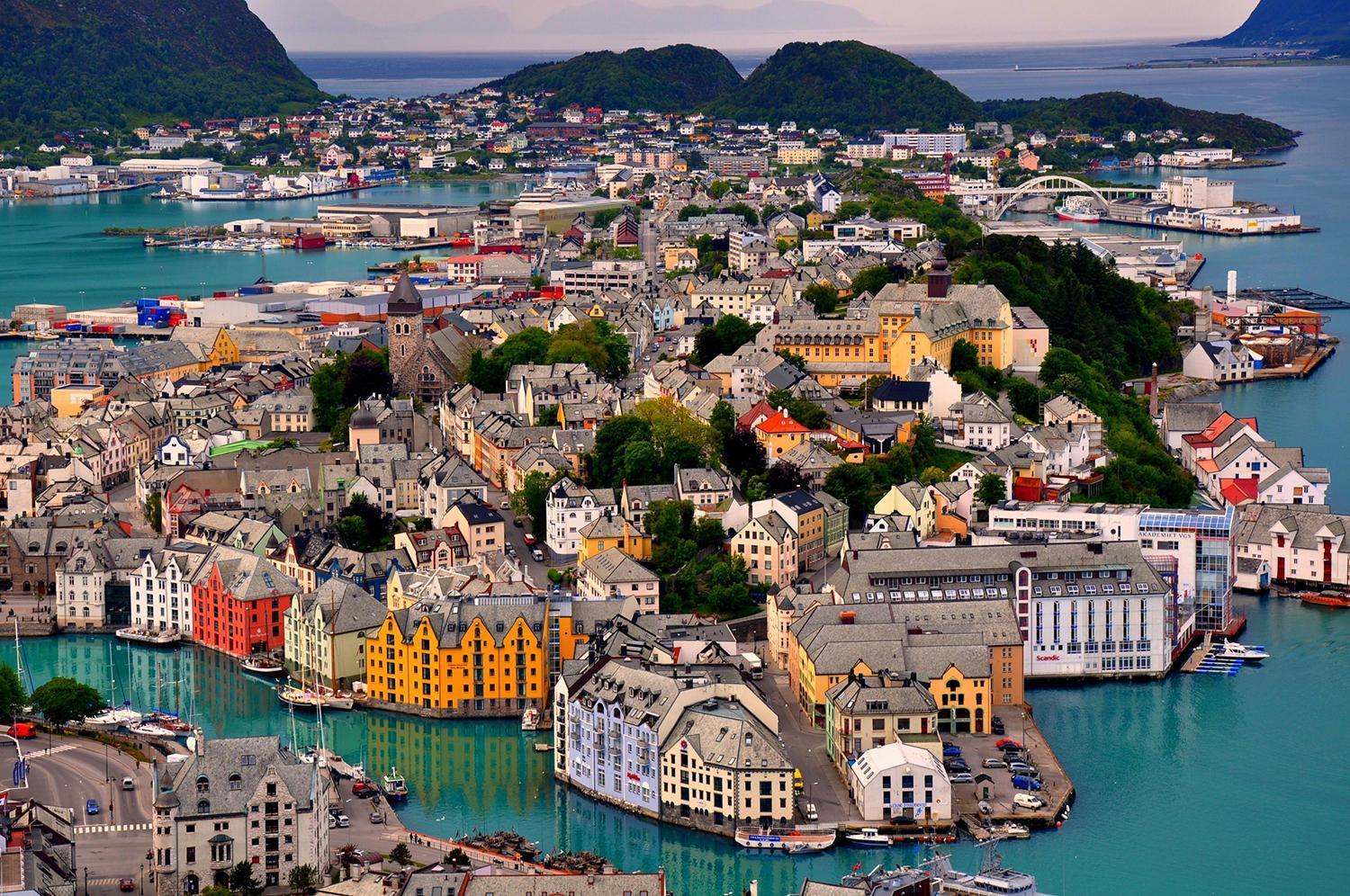 Sunny Apartment In Alesund City Ålesund Exterior foto